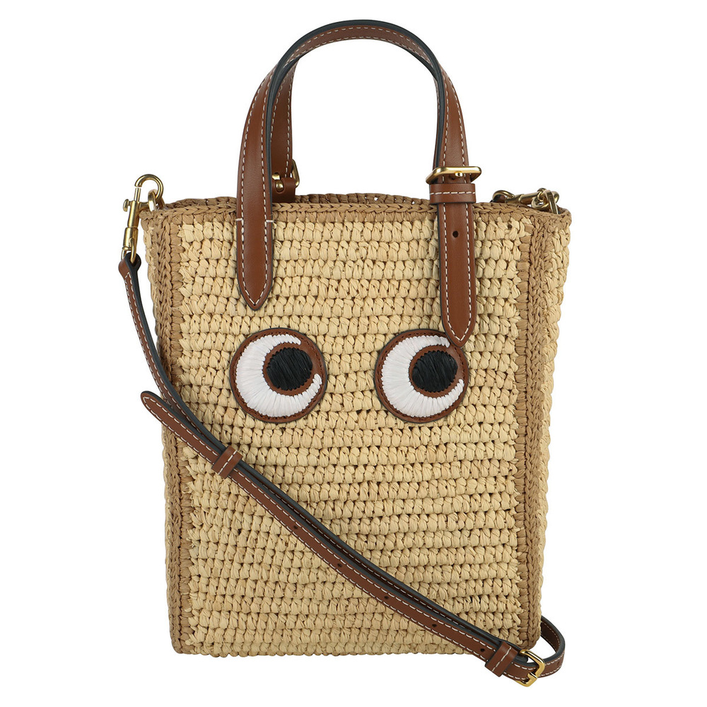 Anya Hindmarch Shoulder Bag Eyes Beige